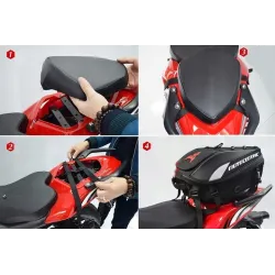 Plecak motocyklowy torba na siedzenie 2w1