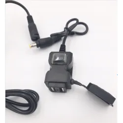 Ładowarka 2x usb motocyklowa podwójna PREMIUM