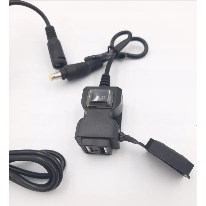 Ładowarka 2x usb motocyklowa podwójna PREMIUM