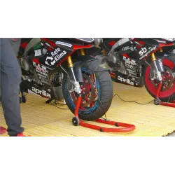 Heated Tire Warmers for Motorcycle Tires IRC Pilota