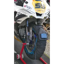 Heated Tire Warmers for Motorcycle Tires IRC Integrale