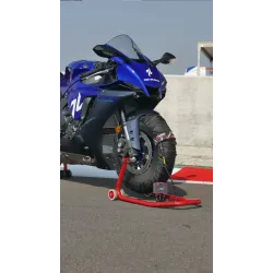 Heated Tire Warmers for Motorcycle Tires IRC RISE Digital