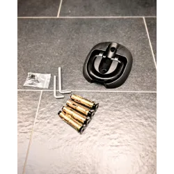 Kotwa antykradzieżowa motocykla garażu roweru ucho mocowanie zabezpieczenie