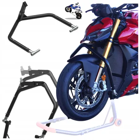 Stojak motocyklowy Adapter pod główkę ramy przód motocykl podnośnik