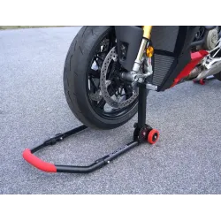 Stojak motocyklowy motocykla komplet przód i tył pod wahacz i lagi