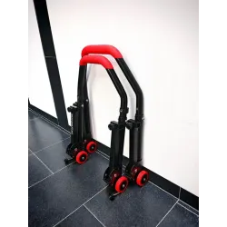 Stojak motocyklowy składany na przód pod motocykl podnośnik