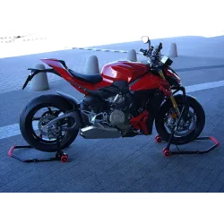 Stojak motocyklowy składany na przód pod motocykl podnośnik