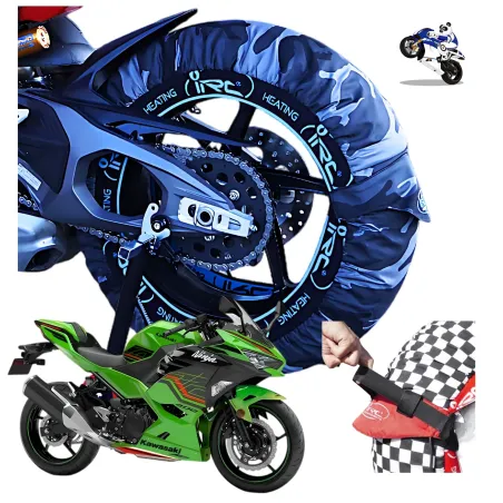 copy of Heated Tire Warmers for Motorcycle Tires IRC Griglia