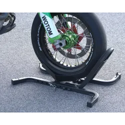 Stojak Uchwyt Podnośnik przedniego koła do Transportu Motocykli Motocykla