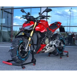 Stojak motocyklowy kompletny  pod główkę ramy przód motocykl podnośnik