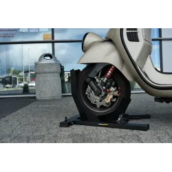 kopia Stojak Uchwyt Podnośnik przedniego koła do Transportu Motocykli Motocykla