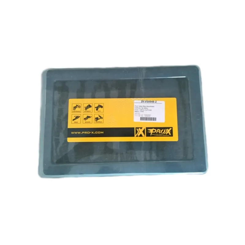Zestaw płytek zaworowych PROX 9.48 1.225 - 3.475 (138 szt.) HONDA HUSQWARNA KAWASAKI SUZUKI YAMAHA